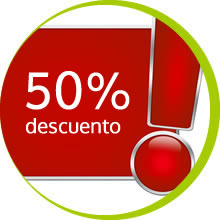 50% de descuento en la primera factura